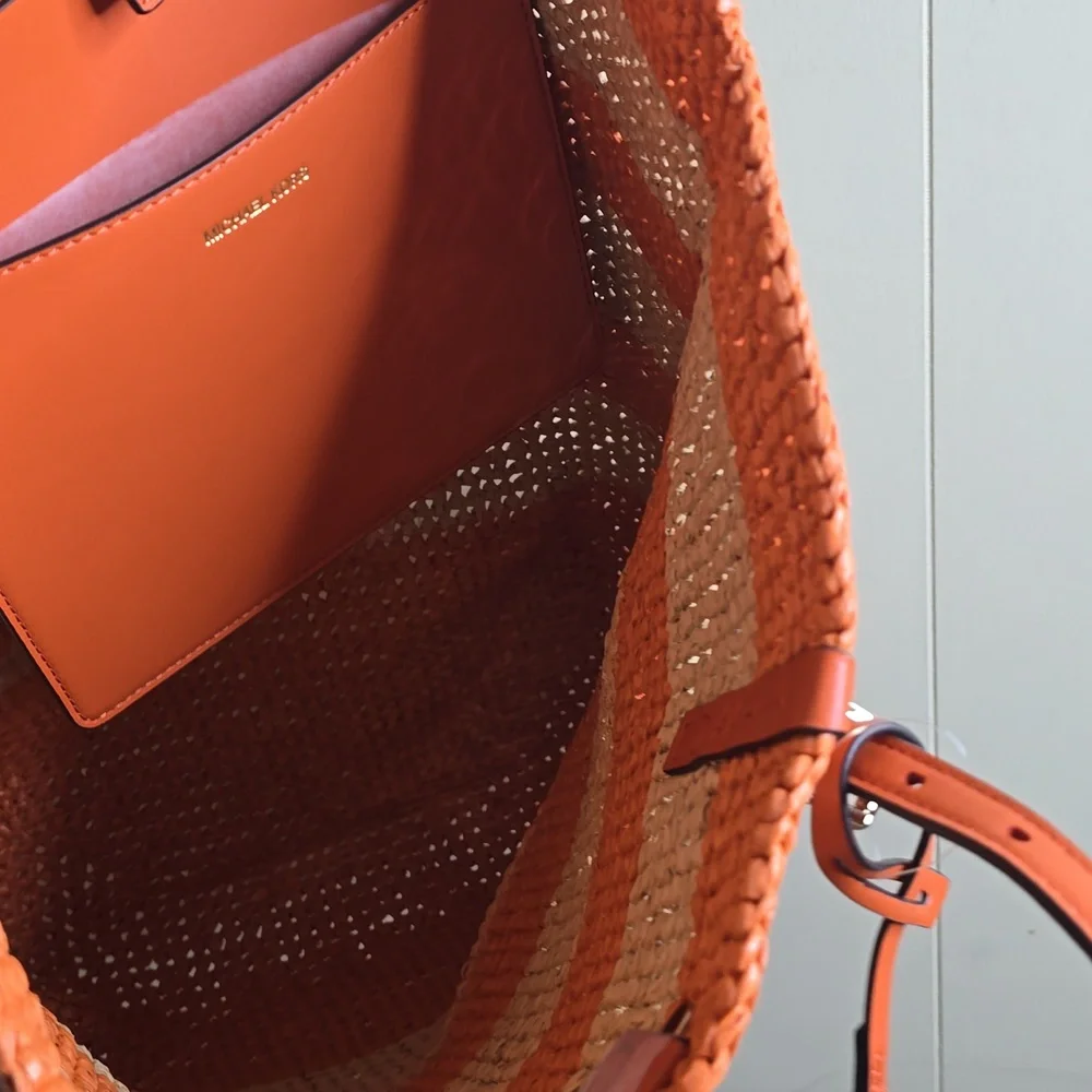 MICHEAL Micheal Kors Quinn Large North South Tote Bag Nwt - Picture 8 of 16